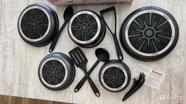 Набор посуды Tefal ingenio 10 предметов