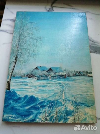 Картина маслом старая