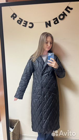 Пальто женское стеганое