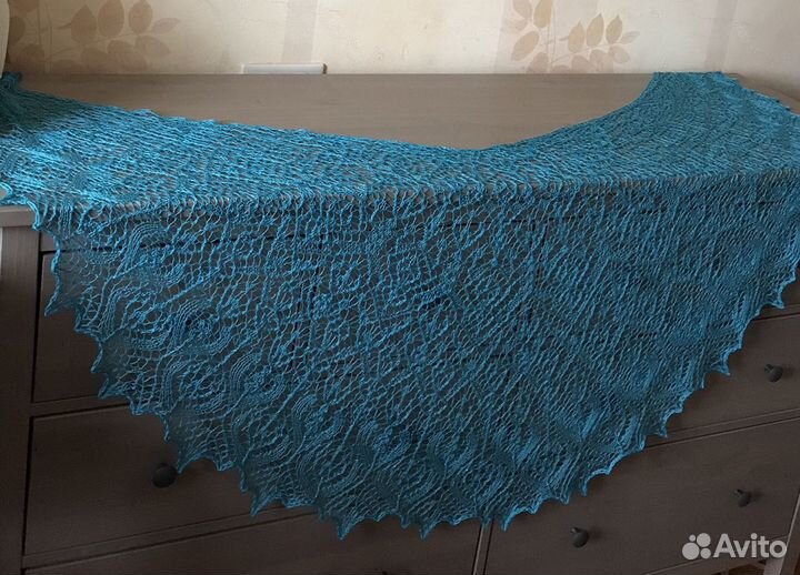 Шаль ажурная