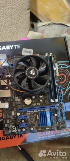 Материнская плата с процессором i5 3570 16gb