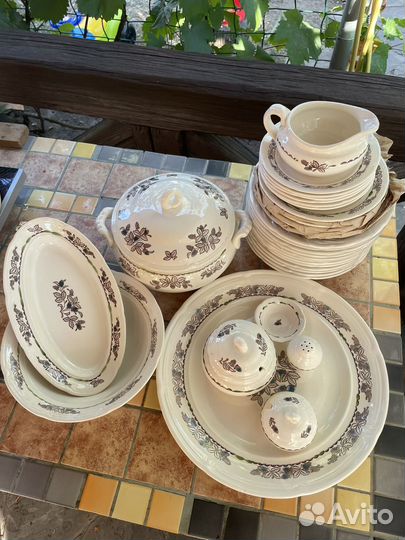 Столовый сервиз СССР зик 6 персон