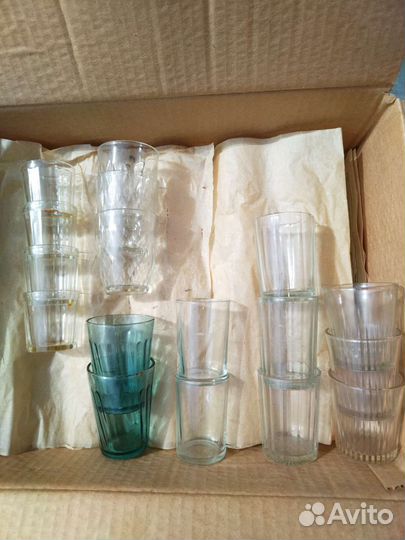 Стаканы граненые СССР
