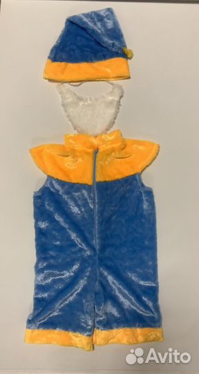 Новогодний костюм гномика для малышей