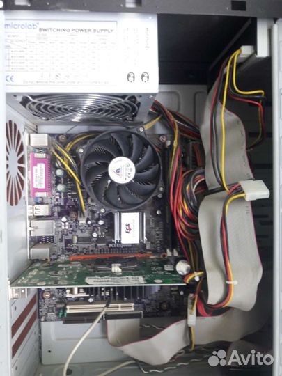 Монитор LG flatron L1753S+сист.блок