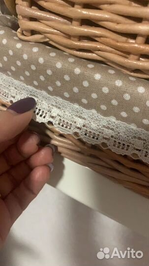 Подарок - Корзинка с кольцами для салфеток