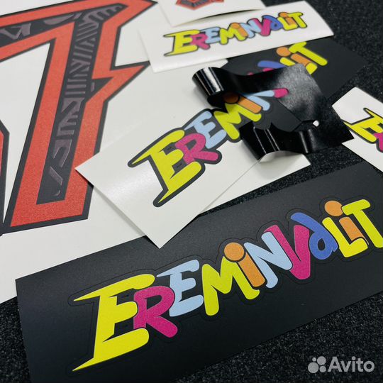 Печать наклеек и стикеров на заказ