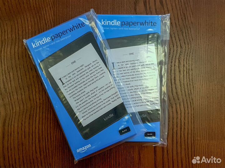 Новые Amazon Kindle Paperwhite 2018 голубой 8Gb