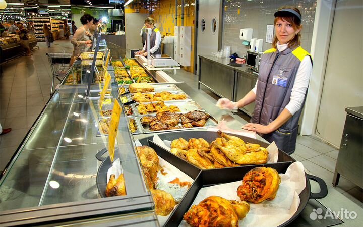 Продавец за прилавок. Челябинск