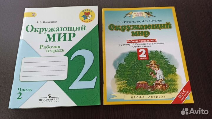 Рабочие тетради по окружающему миру 2 класс