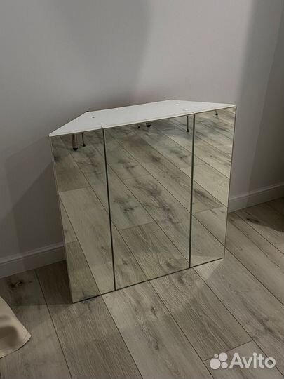 Зеркало полка для ванной