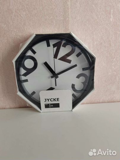 Часы настенные икеа юкке 23см новые