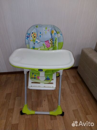 Стульчик для кормления Chicco Polly 2 in 1