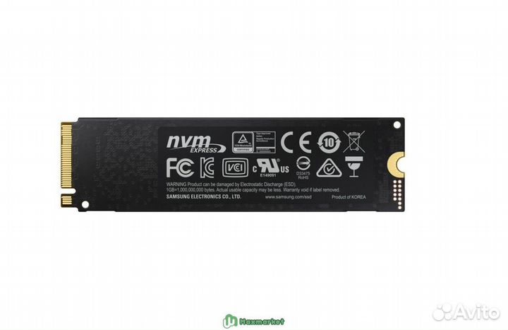 SSD M2 накопитель Samsung 970 EVO Plus 500 Гб