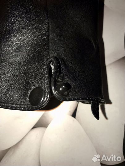 Перчатки эко кожа новые зима осень весна