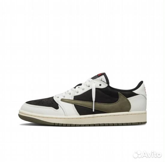 Nike Air Jordan 1 Low Travis Scott Olive Оригинал