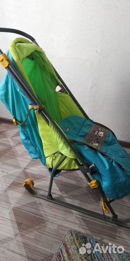 Коляска санки