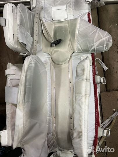 Вратарские щитки bauer reactor SR