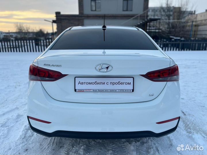 Hyundai Solaris 1.6 AT, 2017, 133 779 км