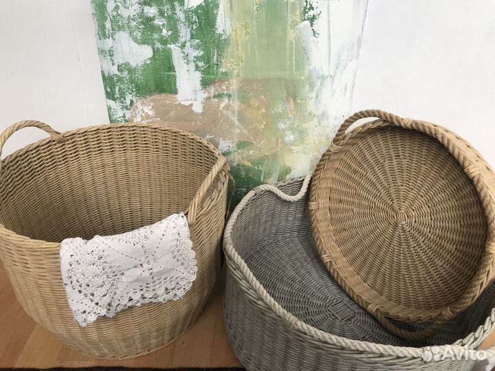 Корзина плетеная