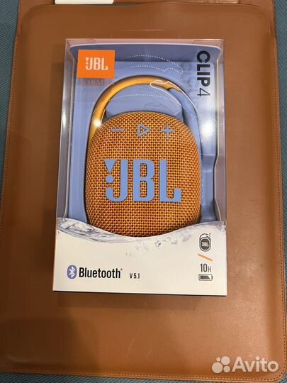 Колонка JBL Clip 4 Orange Оригинал