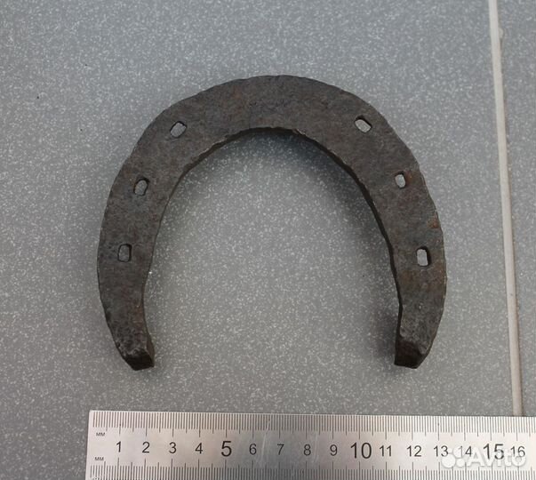 Подковы кованые обработанные на удачу