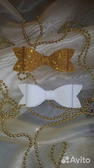 Бантики Заколки Резинки для волос