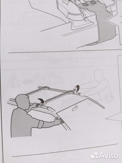 Рейлинги на крышу Renault Duster