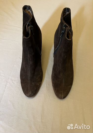Полуботинки замшевые 37 р. винтаж СССР