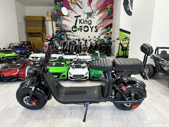 Электроскутер Wolong X7 Pro 2000W 20Ah