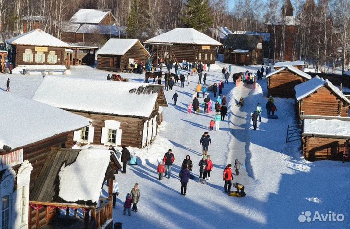 Тур путевка Байкал зимой программа до 9-ти дн