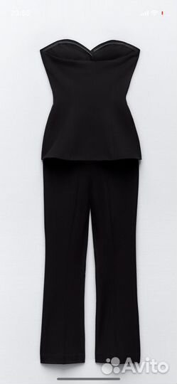 Вечерний комбинезон zara оригинал