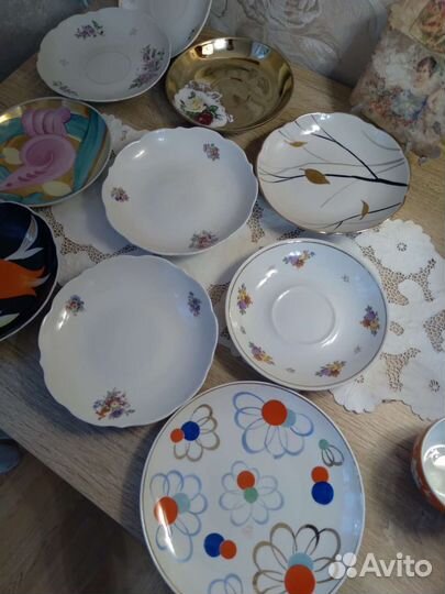 Сервиз,блюдце от чашек,чайных пар СССР