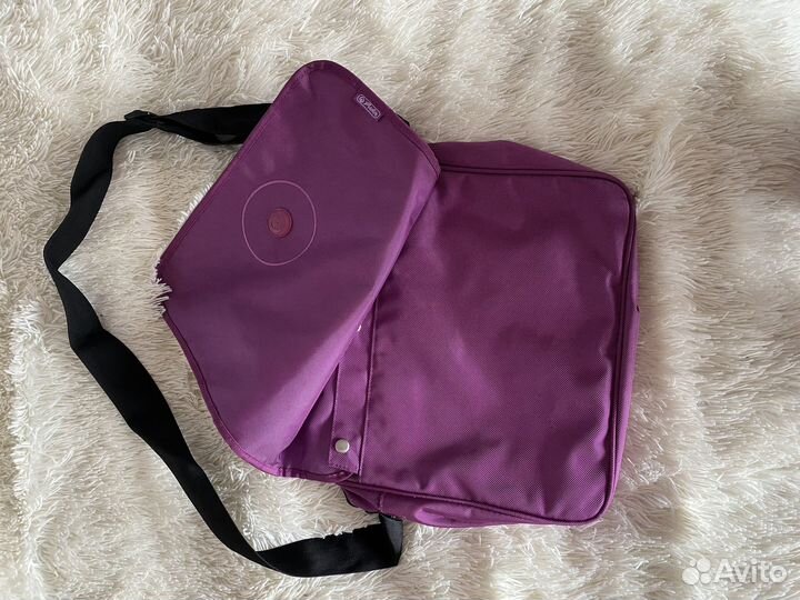 Сумка школьная темно-розовая, Herlitz