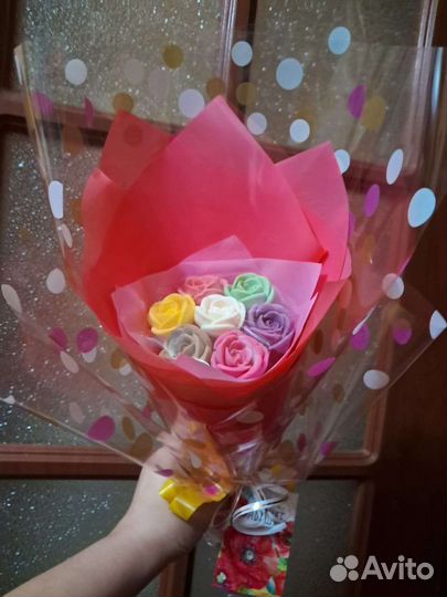 Букеты из Шоколадных цветов ко дню учителя