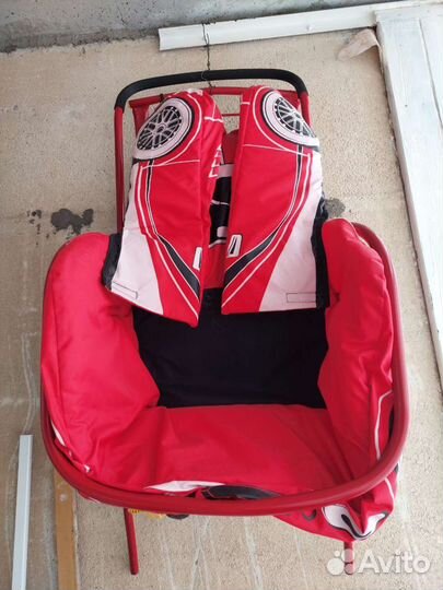 Детские санки с калёсами