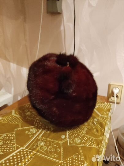 Шапка норковая женская