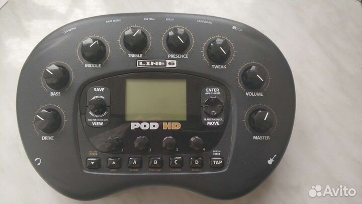 Гитарный процессор Line6 Pod HD bean