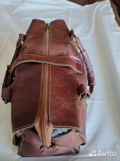 Сумка кожаная