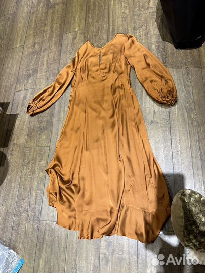 Шелковое платье