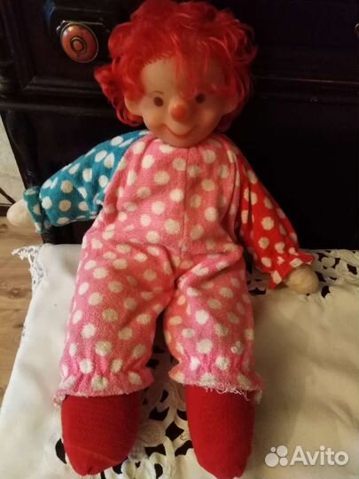 Кукла клоун СССР