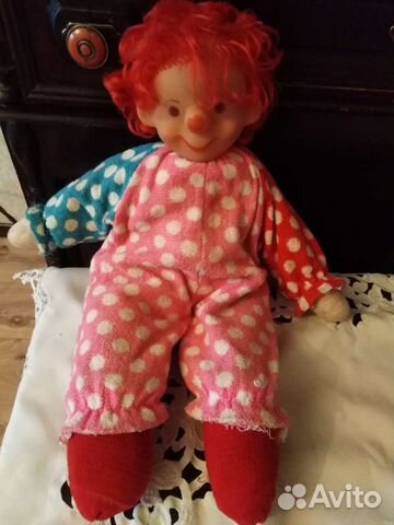 Кукла клоун СССР