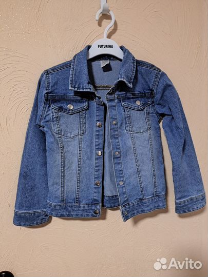 Куртка джинсовая детская для девочки