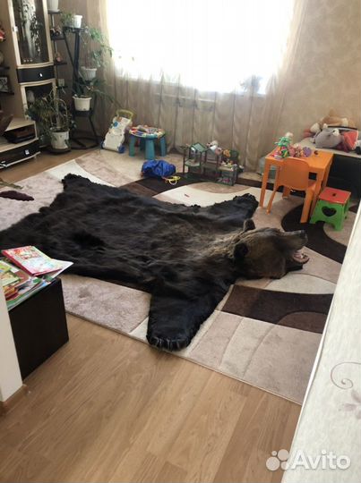 Шкура бурого медведя (имитация)