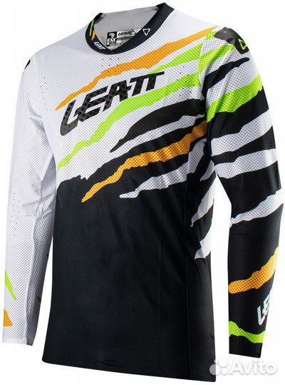 Мотоджерси Leatt 5.5 UltraWeld Jersey Citrus Tiger
