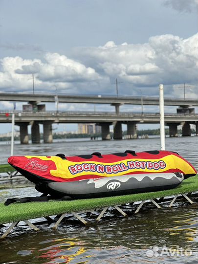 Буксеровочный водный банан, балон, 3 мест