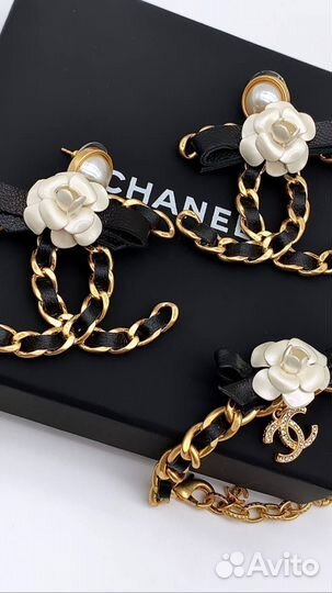 Chanel Серьги Золото