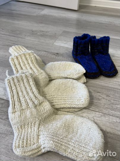 Носки вязаные ручной работы