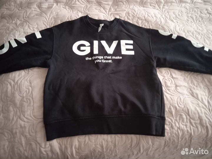 Кофта детская черная