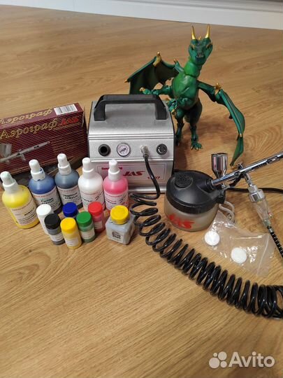 Комплект Аэрограф JAS